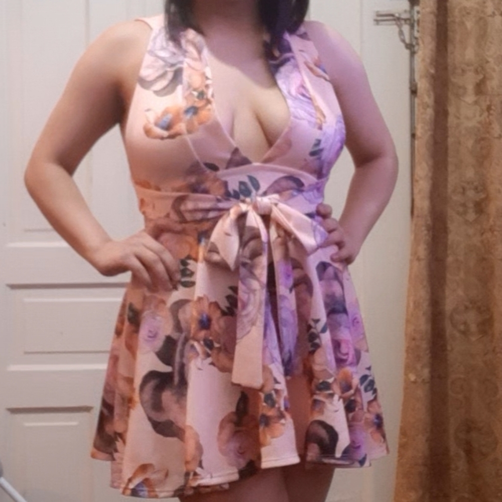 Pink Salmon Dress